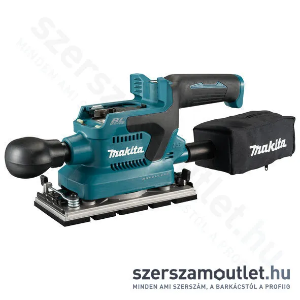 MAKITA DBO380Z Akkus rezgőcsiszoló (18V/93x228mm) (Akku és töltő nélkül!)