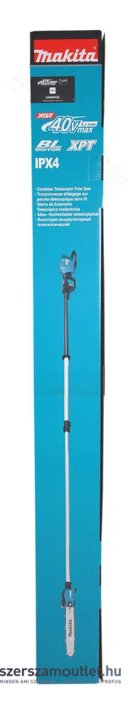 MAKITA UA004GZ Akkus szénkefementes magassági ágvágó h: 2530-3762mm (40V) (Akku és töltő nélkül!)