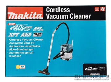 MAKITA VC004GLZ01 Akkus száraz porszívó (40V) (Akku és töltő nélkül!)