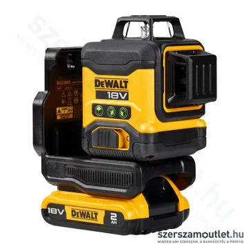 DEWALT DCLE34031D1-QW 3X360 Zöld keresztlézer (1x2.0Ah/18V)