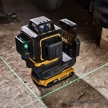 DEWALT DCLE34031D1-QW 3X360 Zöld keresztlézer (1x2.0Ah/18V)