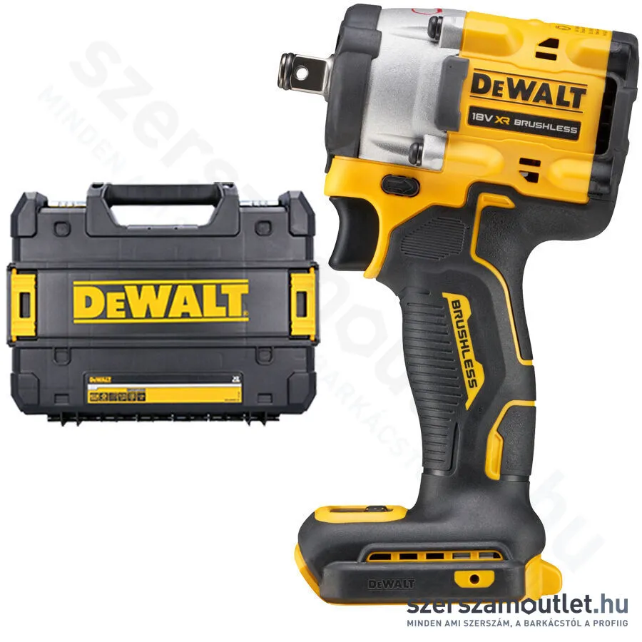 DEWALT DCF921NT-XJ 18V Szénkefementes akkus ütvecsavarozó TSTAK (1/2