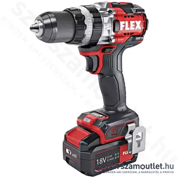 FLEX PD 2G 18.0-EC HD Akkus ütvefúró-csavarbehajtó L-BOXX (2x5,0Ah/18V) (515.701)