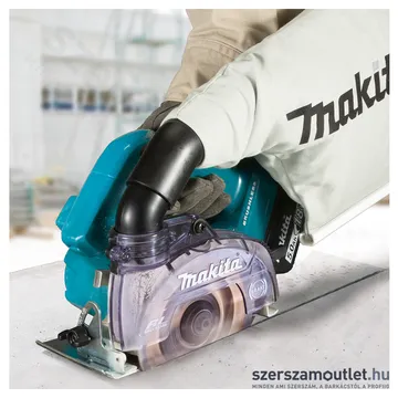 MAKITA DCC500RTE Akkus száraz csempevágó (2x5,0Ah/18V)(BL AWS ADT)