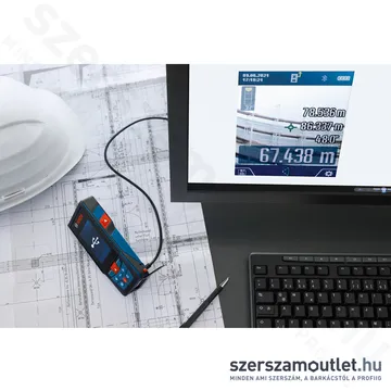 BOSCH GLM 150-27 C Lézeres távolságmérő PIROS 150m (0601072Z00)
