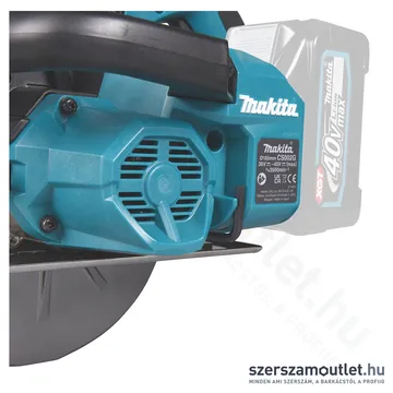 MAKITA CS002GZ Akkus fémvágó körfűrész 185mm (40V)(Akku és töltő nélkül!)(XGT BL AFT)