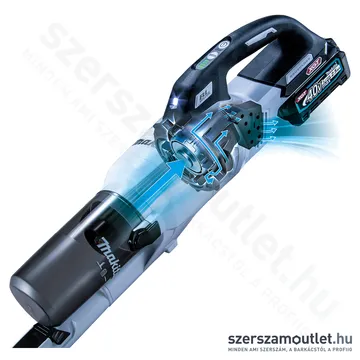 MAKITA CL003GD203 Akkus porszívó fehér (40V/2x2,5A)