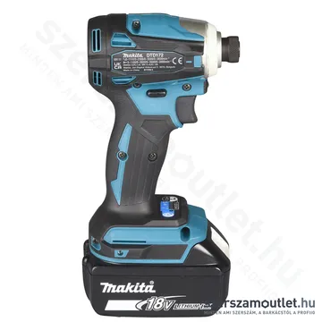 MAKITA DTD172RTJ Akkus szénkefementes ütvecsavarozó 1/4