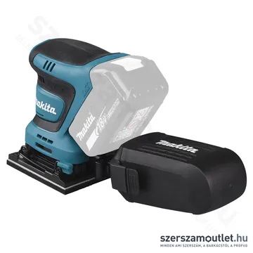 MAKITA DBO480Z Akkus rezgőcsiszoló (18V/93x228mm) (Akku és töltő nélkül!)