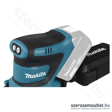 MAKITA DBO480Z Akkus rezgőcsiszoló (18V/93x228mm) (Akku és töltő nélkül!)