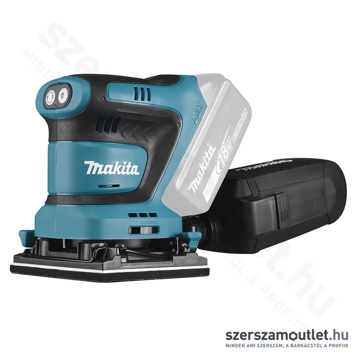 MAKITA DBO480Z Akkus rezgőcsiszoló (18V/93x228mm) (Akku és töltő nélkül!)