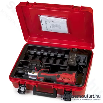 NOVOPRESS ACO203BT Akkus elektrohidraulikus standard présgép kofferben (1x5,0Ah/18V)