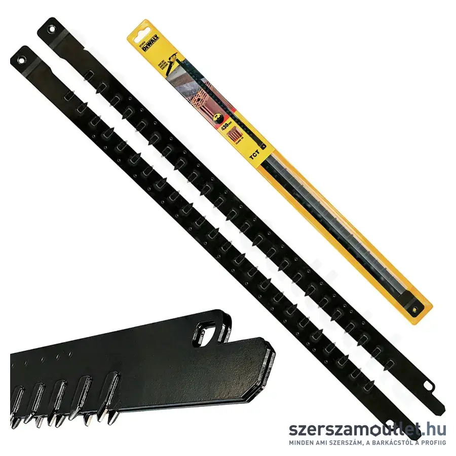 DEWALT DT2974-QZ Aligátor fűrészlap, Porotherm vágáshoz, DWE397/398/399-hez 430mm (DT2974-QZ)