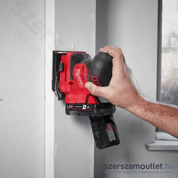 MILWAUKEE M18 BQSS-0 Akkus rezgőcsiszoló (18V/113x104mm) (Akku és töltő nélkül!) (4933479966)