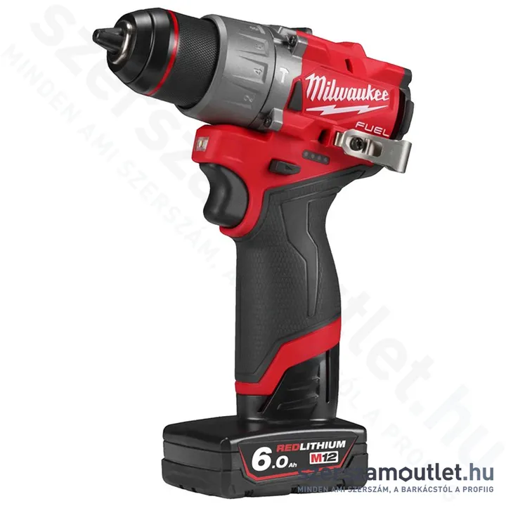 MILWAUKEE M12 FPD2-602X Akkus ütvefúró-csavarozó HD kofferben (2x6,0Ah/12V) (4933479870)