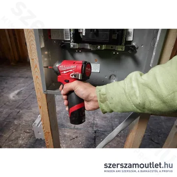 MILWAUKEE M12 FID2-202X Akkus ütvecsavarozó kofferben (1/4