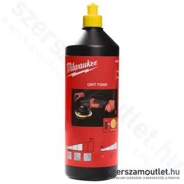 MILWAUKEE Csiszolópaszta sárga puha polírozó szivacshoz (P2000/1000ml) (4932492301)