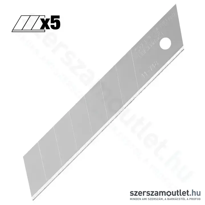 STANLEY FatMax tördelhető penge 18mm 5db (0-11-718)