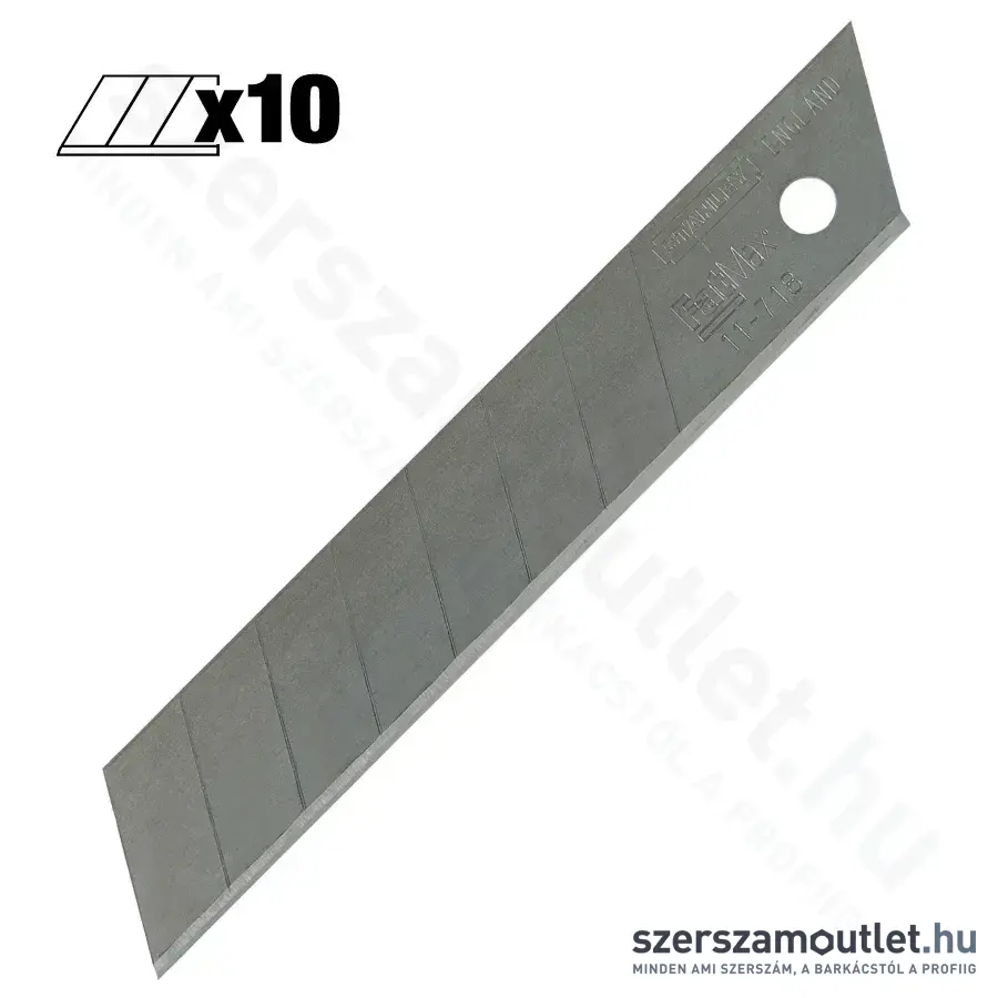 STANLEY FatMax tördelhető pengék 10 db, 18 mm (2-11-718)