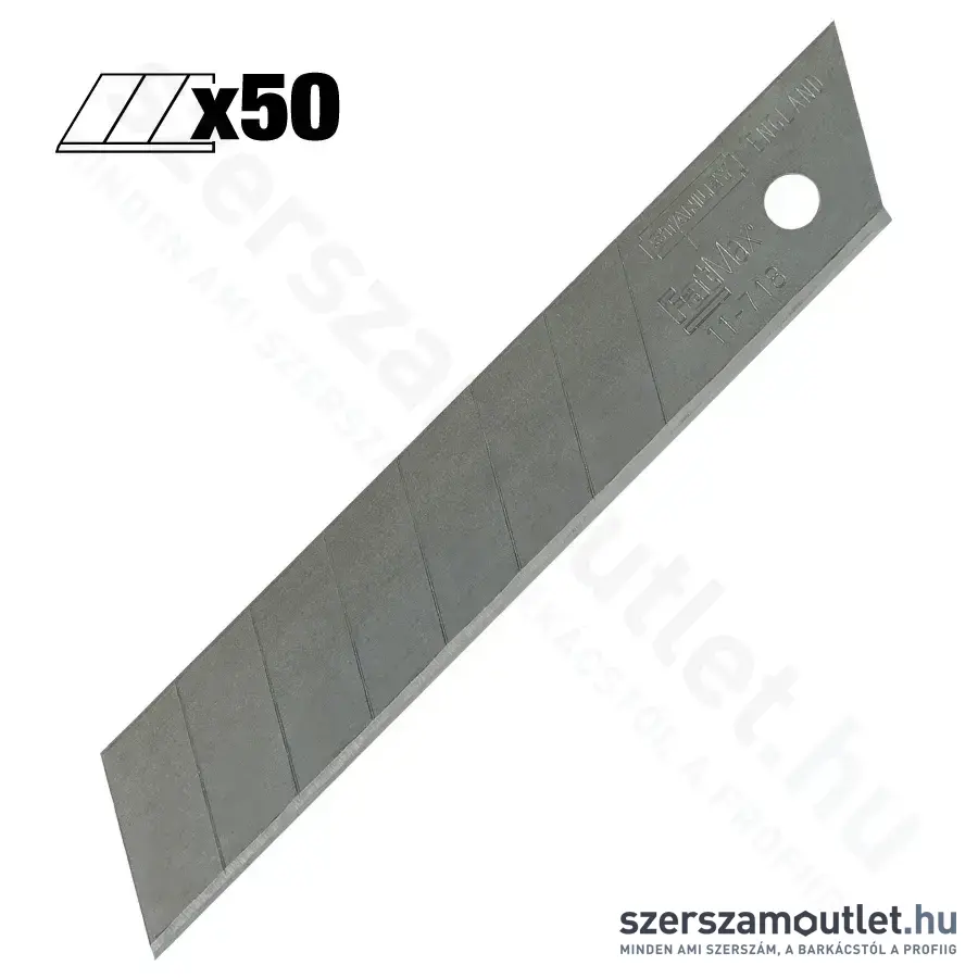 STANLEY FatMax tördelhető pengék 18mm 50db (3-11-718)