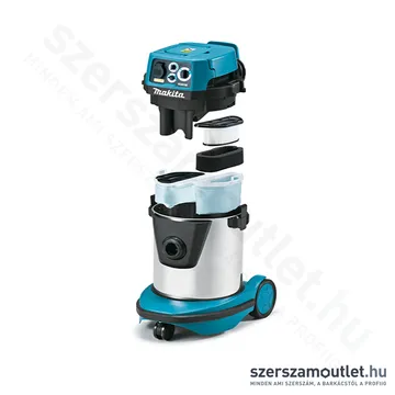 MAKITA VC3211MX1 Automata ipari száraz-nedves porszívó (1050W/32l)