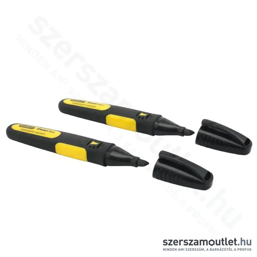 STANLEY FatMax jelölőfilc vastag fekete 2db (0-47-314)(9-47-314)