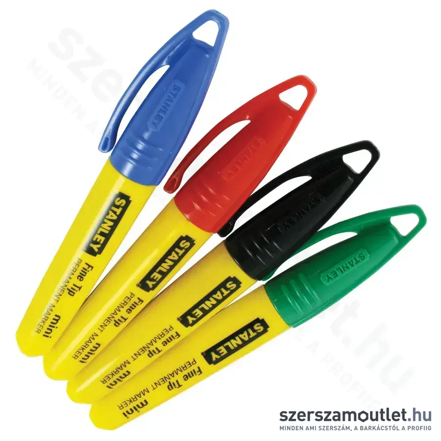 STANLEY mini vékony hegyű jelölőfilc 1db (1-47-329)