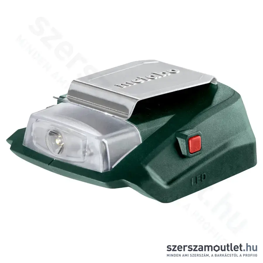 METABO PA 14.4-18 LED-USB Akkus lámpa, adapter (Akku és töltő nélkül)