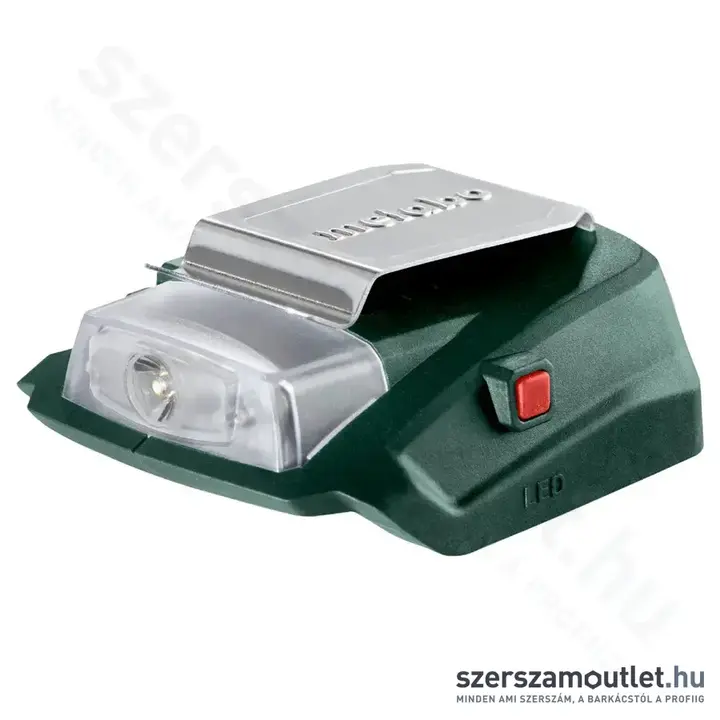 METABO PA 14.4-18 LED-USB Akkus lámpa, adapter (Akku és töltő nélkül)