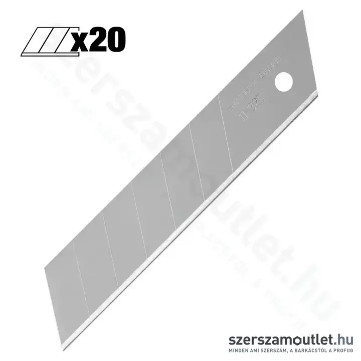 STANLEY Tördelhető penge 25mm 20db (1-11-325)