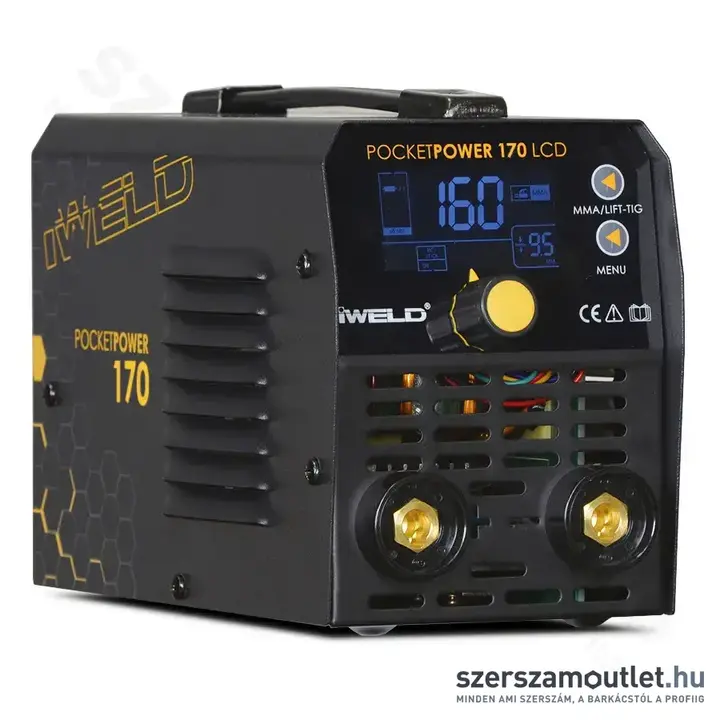 IWELD GORILLA POCKETPOWER 170 Hegesztő inverter (20-160A)