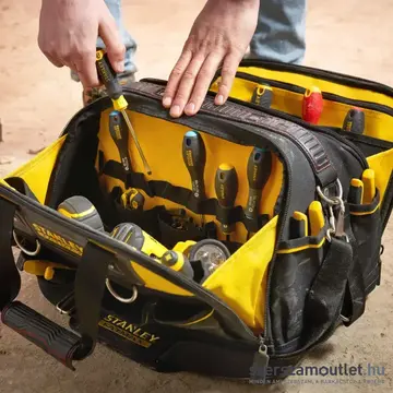 STANLEY FatMax 17" szerszámtáska, kétoldalra nyitható