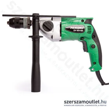 HIKOKI DV20VB2 Ütvefúró kofferben, RÖHM fém gyorstokmány 790W
