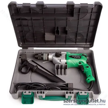 HIKOKI DV20VB2 Ütvefúró kofferben, RÖHM fém gyorstokmány 790W