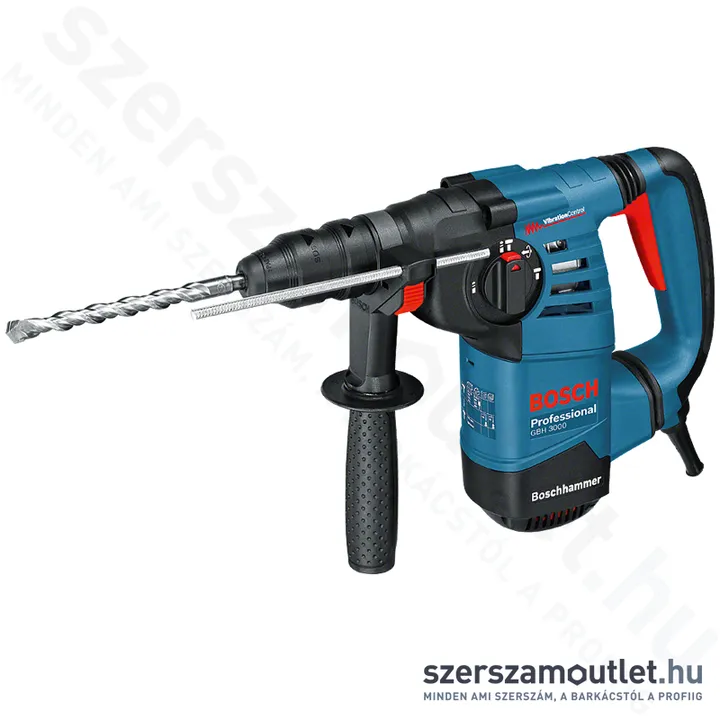 BOSCH GBH 3000 Fúró-vésőkalapács SDS-Plsu, kofferben (800W/3,1J) (061124A006)