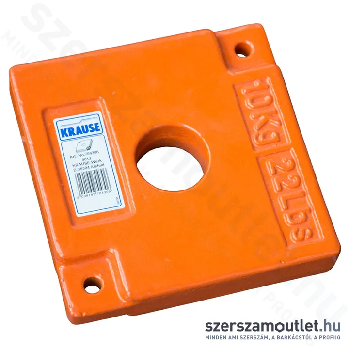 KRAUSE MONTO + STABILO Ballasztsúly 10kg (704306)