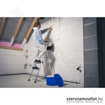 KRAUSE MONTO SECURY Lépcsőfokos állólétra 4 fokos (126528)