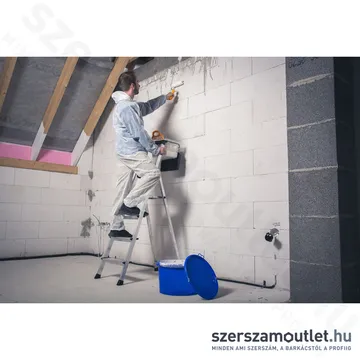 KRAUSE MONTO SECURY Lépcsőfokos állólétra 4 fokos (126528)