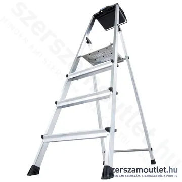 KRAUSE MONTO SECURY Lépcsőfokos állólétra 4 fokos (126528)