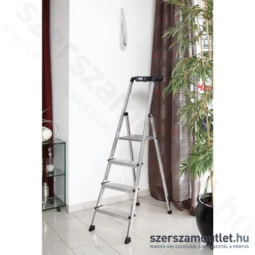 KRAUSE MONTO SECURY Lépcsőfokos állólétra 4 fokos (126528)