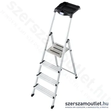 KRAUSE MONTO SECURY Lépcsőfokos állólétra 4 fokos (126528)