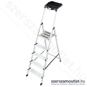 KRAUSE MONTO SECURY Lépcsőfokos állólétra 5 fokos (126535)