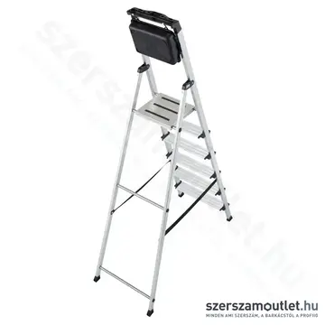 KRAUSE MONTO SECURY Lépcsőfokos állólétra 6 fokos (126542)