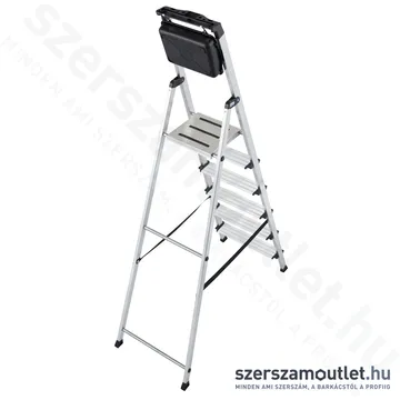 KRAUSE MONTO SECURY Lépcsőfokos állólétra 6 fokos (126542)