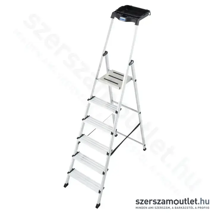 KRAUSE MONTO SECURY Lépcsőfokos állólétra 6 fokos (126542)