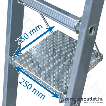 KRAUSE COMBI SYSTEM Pótfellépő /eszköztartó 25x25cm (122063)