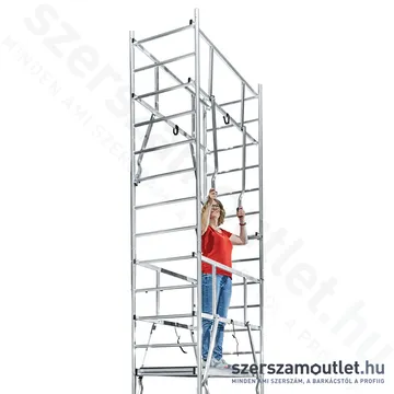 KRAUSE CLIMTEC Alumínium munkaállvány, 2. magasítás 7,0m (710147)