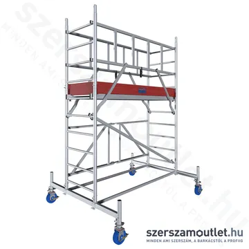KRAUSE PROTEC XS Összecsukható alumínium gurulóállvány 3,8m (942111)