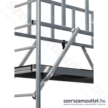 KRAUSE PROTEC Alumínium gurulóállvány 4,3m (940117)
