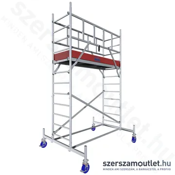 KRAUSE PROTEC Alumínium gurulóállvány 4,3m (940117)